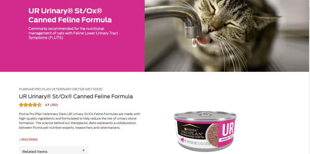 Cat Food for Urinary Health