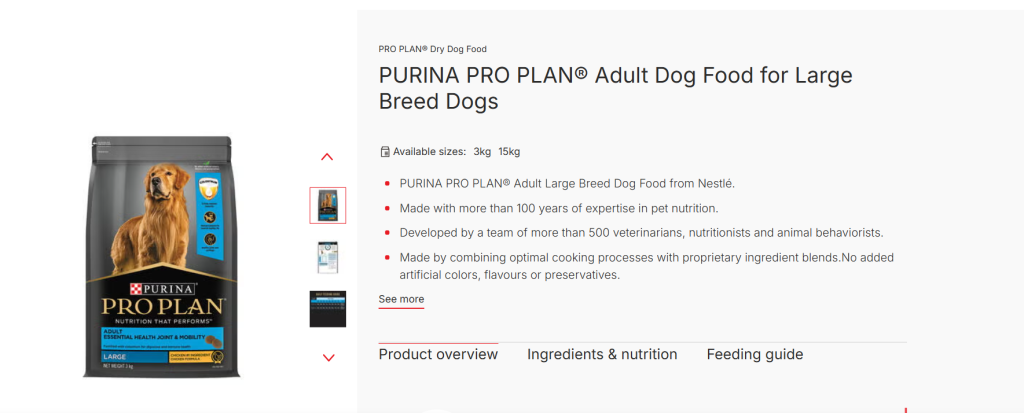 Purina Pro Plan Sensitive Skin and Stomach